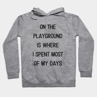 Fresh Prince, On The Playground tee, Kelly Design Company Hoodie